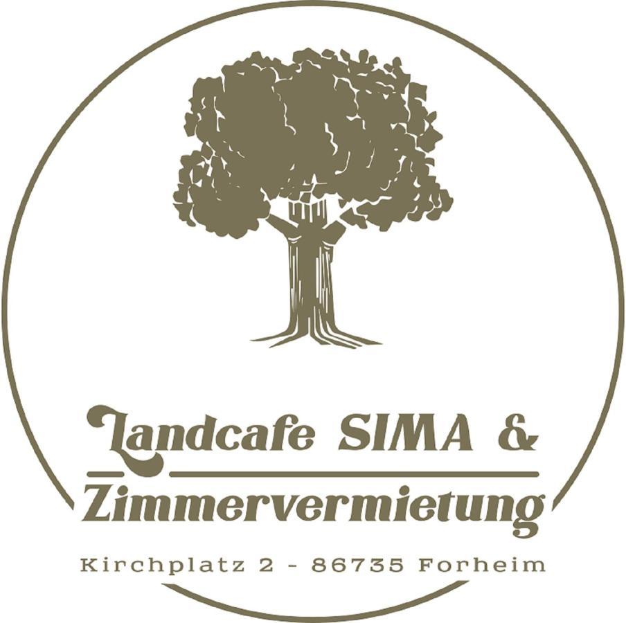 Landcafe Sima & Zimmervermietung Forheim Εξωτερικό φωτογραφία